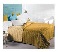 Caleffi TRAPUNTINO COPRILETTO Trapuntato Modern Letto 1 Piazza E Mezza Microfibra (Oro)