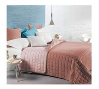 Caleffi TRAPUNTINO COPRILETTO Trapuntato Modern Letto 1 Piazza E Mezza Microfibra (Rosa)