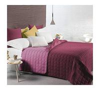 Caleffi TRAPUNTINO COPRILETTO Trapuntato Modern Letto Matrimoniale Microfibra (Bordeaux)