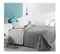 Caleffi TRAPUNTINO COPRILETTO Trapuntato Modern Letto Matrimoniale Microfibra (Grigio)