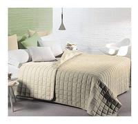 Caleffi TRAPUNTINO COPRILETTO Trapuntato Modern Letto Matrimoniale Microfibra (Vaniglia)