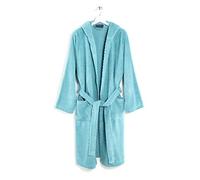 Caleffi Unisex - Adulto Accappatoio con Cappuccio, Regular, Cotone, Anice, M