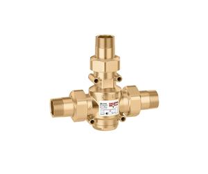 CALEFFI Valvola Anticondensa Dn20 1" 55° con Controllo Termostatico della Temperatura