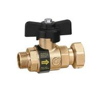 CALEFFI Valvola con ritegno a farfalla CON DADO GIREVOLE MF