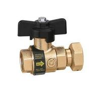 CALEFFI Valvola con ritegno a farfalla CON DADO GIREVOLE MF