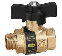 CALEFFI Valvola con ritegno a farfalla MF 1/2"