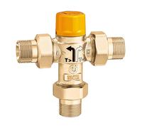 Caleffi Valvola Deviatrice Termostatica 3/4” 262050 per Impianti Solari - Regola