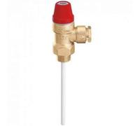 CALEFFI - Valvola di sicurezza combinata temperatura e pressione per impianti solari