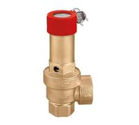 Caleffi Valvola Sicurezza Femmina, Cromo