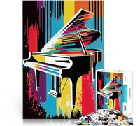 Caleidoscopio da tastiera Puzzle da 1000 pezzi per adolescenti Giocattolo educativo per l'apprendimento Regalo di compleanno, regali, arte murale 38x26cm