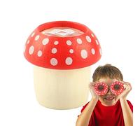 Caleidoscopio in legno, Caleidoscopio per bambini,Simpatico caleidoscopio di funghi creativi per bambini - Giocattoli per lo sviluppo e scienze 'educazione, giocattoli portatili per per l'appr