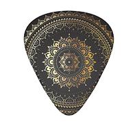 Caleidoscopio Mandala Plettri Chitarra Classica Triangolo Basso Acustico Ed Elettrica Plettri Per Chitarra Per Chitarra 12 Pezzi
