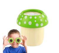 Caleidoscopio per bambini,Caleidoscopi per bambini,Giocattolo caleidoscopio di funghi in legno naturale - Telescopio portatile per , giocattolo per lo sviluppo e scienze 'educazione per la cogn