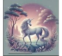 Calendar 2025 Kids: Cute Unicorn Monthly Book Calendar,: Beautiful Decoration For a Girl's Room
