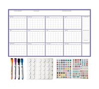 Calendar 2026 - Grande calendario da parete Monthly Wall con grandi Grids, 12 Yearly Planner, Premium No-Bleed Paper, Academic & Office Appointment Agenda | Jan 2026 - Dec 202
