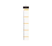 Calendar 2026 - Long Monthly and Yearly Schedule, Christmas and New Year Organization, Tear Off Wall Planner for Home, Office, School, Classroom, Academic Planning, Time Management