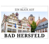 Calendar 2026 · US Version · A view of Bad Hersfeld (Wall Calendar 2026 17" × 12