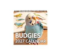 Calendar 2027 - Funny Thick Paper Twin Wire Binding Monthly Planner | Monthly Layout Design, Easy Scheduling Tool for Academic Agenda Appointments Home School Classroom Office