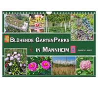 Calendar 2027 · UK Version · Garden Parks in Full Bloom in Mannheim (Wall Calend