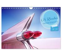Calendar 2027 · UK Version · US classics Colorful rear views (Wall Calendar 2027
