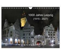 Calendar 2027 · US Version · 1000 years of Leipzig (1015 - 2027) (Wall Calendar