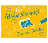 Calendar 2027 · US Version · 12 x note management - craft calendar (Wall Calenda