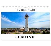 Calendar 2027 · US Version · A view of Egmond (Wall Calendar 2027 12" × 8" lands
