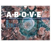 Calendar 2027 · US Version · ABOVE - The world from above in its most abstract f