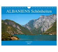 Calendar 2027 · US Version · ALBANIA'S beauties (Wall Calendar 2027 12" × 8" lan