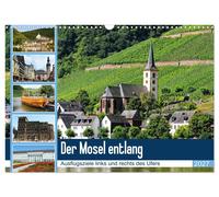 Calendar 2027 · US Version · Along the Moselle - destinations to the left and ri