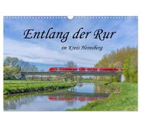 Calendar 2027 · US Version · Along the Rur in the district of Heinsberg (Wall Ca