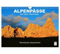 Calendar 2027 · US Version · Alpine passes on the road bike "Heavenly serpentine