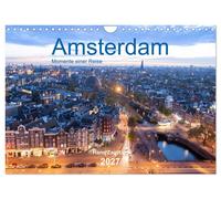 Calendar 2027 · US Version · Amsterdam - Moments from a Trip (Wall Calendar 2027