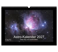 Calendar 2027 · US Version · Astro-Calendar - Deep Sky and Landscapes (Wall Cale