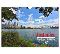 Calendar 2027 · US Version · Australia - Highlights East Coast (Wall Calendar 20
