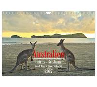 Calendar 2027 · US Version · Australien - Cairns-Brisbane (Wall Calendar 2027 12