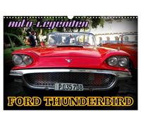 Calendar 2027 · US Version · Automotive Legends: FORD THUNDERBIRD (Wall Calendar