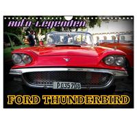 Calendar 2027 · US Version · Automotive Legends: FORD THUNDERBIRD (Wall Calendar