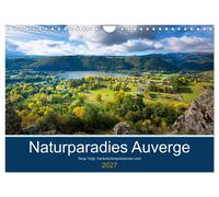Calendar 2027 · US Version · Auvergne natural paradise (Wall Calendar 2027 12" ×