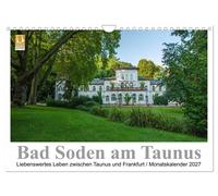 Calendar 2027 · US Version · Bad Soden am Taunus (Wall Calendar 2027 12" × 8" la