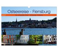 Calendar 2027 · US Version · Baltic Sea trip - Flensburg (Wall Calendar 2027 17"