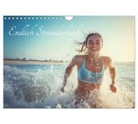 Calendar 2027 · US Version · Beach vacation at last (Wall Calendar 2027 12" × 8"