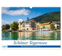 Calendar 2027 · US Version · Beautiful Tegernsee (Wall Calendar 2027 17" × 12" l