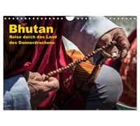 Calendar 2027 · US Version · Bhutan - journey through the land of the thunder dr