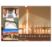 Calendar 2027 · US Version · Bridges - Art (Wall Calendar 2027 17" × 12" landsca