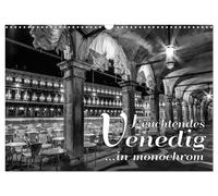 Calendar 2027 · US Version · Bright Venice...in monochrome (Wall Calendar 2027 1
