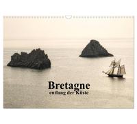 Calendar 2027 · US Version · Brittany along the coast (Wall Calendar 2027 17" ×