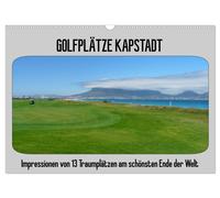 Calendar 2027 · US Version · Cape Town Golf Courses (Wall Calendar 2027 17" × 12