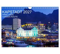 Calendar 2027 · US Version · Cape Town, Winelands and Garden Route (Wall Calenda