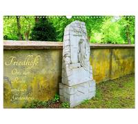 Calendar 2027 · US Version · Cemeteries - places of rest and remembrance (Wall C
